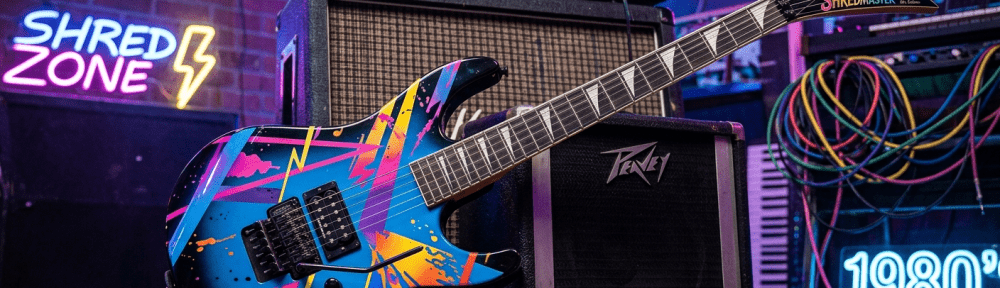 guitarra eléctrica años 80